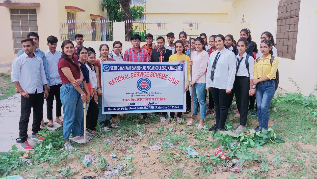 Closing Day NSS Camp - SETH G.B. PODAR COLLEGE