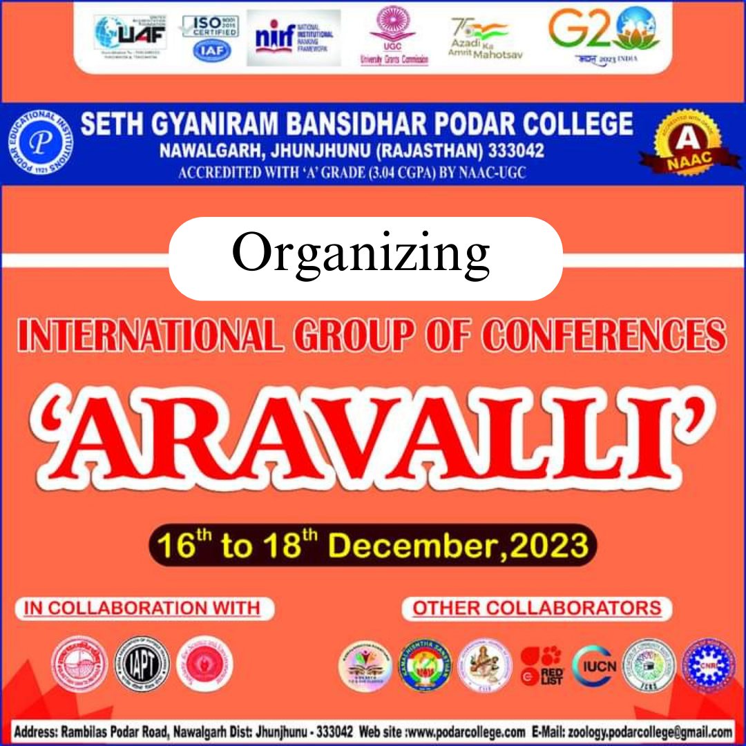 International Conference: Aravalii - SETH G.B. PODAR COLLEGE